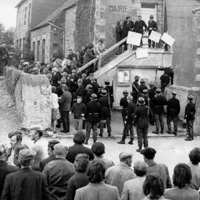 Evacuation de la mairie